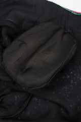 Recess Los Angeles Vintage Judith Ann Creations Stained Glass Mosaic Sequin Jacket