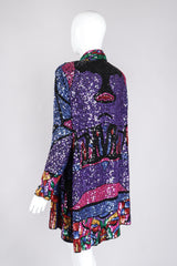 Recess Los Angeles Vintage Judith Ann Creations Stained Glass Mosaic Sequin Jacket