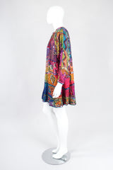 Recess Los Angeles Vintage Judith Ann Creations Rainbow Lisa Frank Beaded Swing Coat