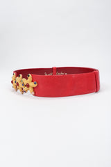Recess Los Angeles Vintage Judith Leiber Starfish Lizard Slide Belt