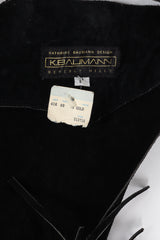 Fringed chaps by Katherine Baumann label and tag @recessla