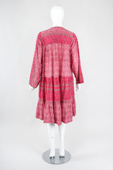 Recess Los Angeles Vintage Kaiser Indian Cotton Gauze Cotton Gauze Woodstock Festival Coachella Dress