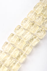 Recess Los Angeles Vintage Karl Lagerfeld Resin Frosted Cubes Chain Link Gold Collar Choker