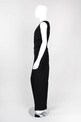 Recess Los Angeles Vintage Karl Lagerfeld Wool Vest Suiting Tuxedo Jumpsuit
