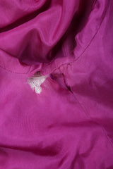 Recess Los Angeles Vintage Karl Lagerfeld Radiant Orchid Bouclé Jacket & Pleated Skirt Set