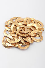 Recess Los Angeles Vintage Kenneth Jay Lane Gold Hammered Chain Link Belt