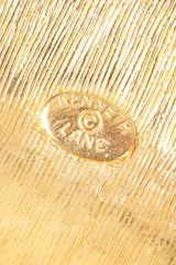 Recess Designer Consignment Vintage Kenneth Lane Egyptian Revival Bird Plate Pendant Necklace Los Angeles Resale