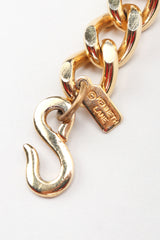 Recess Los Angeles Vintage Kenneth Jay Lane Gemstone Enamel Collar Plate Necklace
