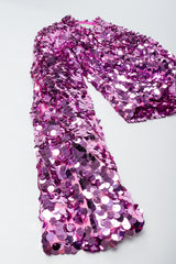 Vintage Krizia Top Shrunken Paillette Sequin Jacket sleeve