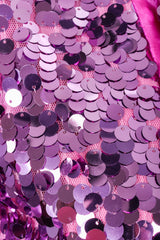 Vintage Krizia Top Paillette Sequin Fabric Detail