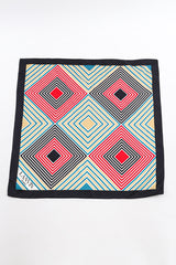 Geometric mirage pattern scarf by Lanvin Flat Lay photo. @recessla