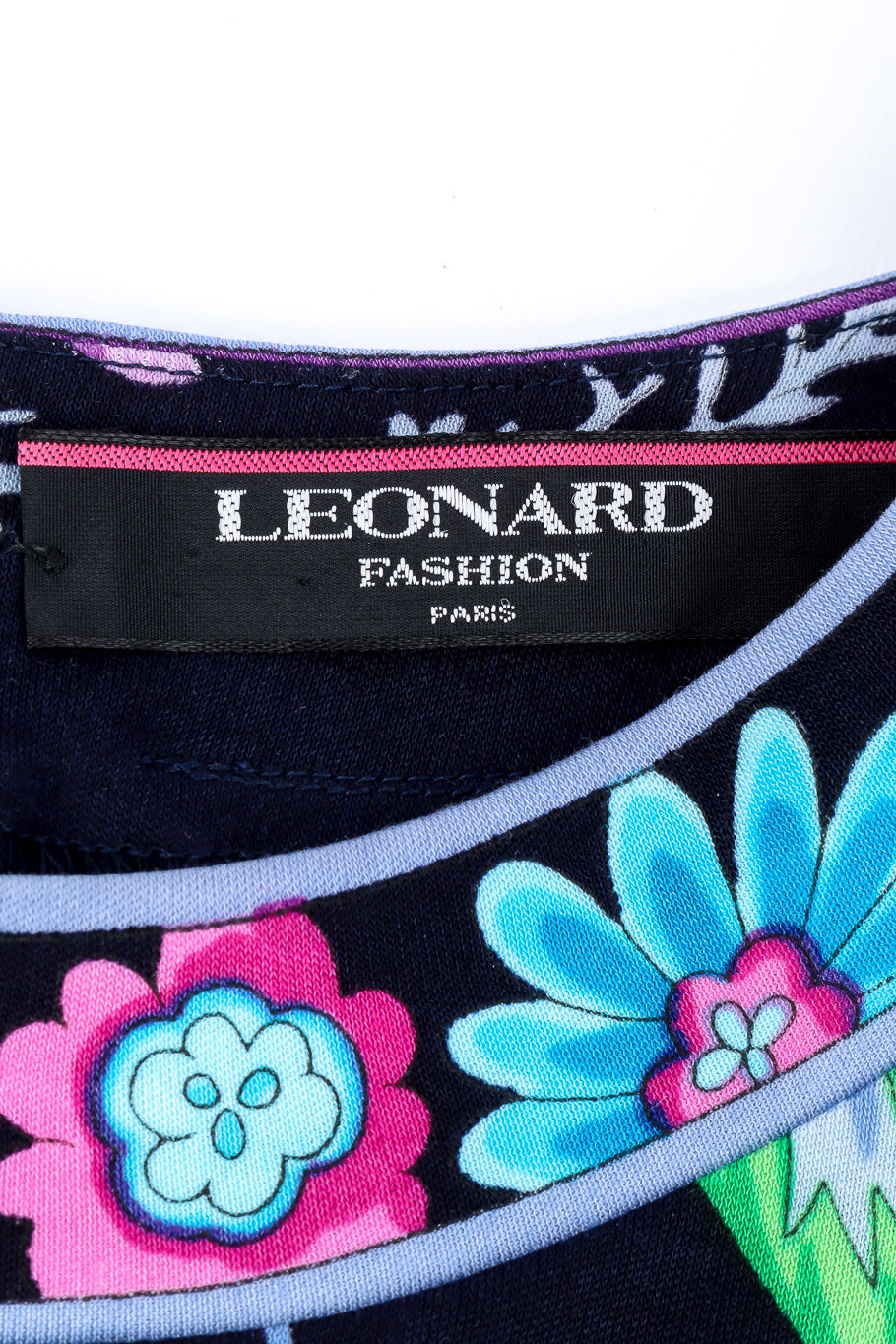 Leonard multi-floral print blouse designer label @recessla