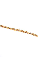 Vintage Luca L Razza Virgo Modernist Pendant Necklace chain detail & wear at Recess Los Angeles