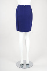 Recess Designer Consignment Vintage Karl Lagerfeld Bustier Bouclé Jacket & Skirt Suit Set Los Angeles Resale