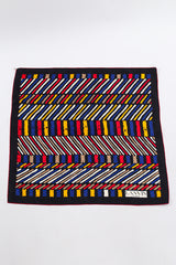 Striped scarf by Lanvin Flat lay. @recessla