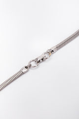 Recess Los Angeles Vintage 1960s Signed Lanvin Modernist L Pendant Necklace