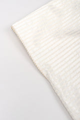 Recess Los Angeles Designer Consignment Vintage L'Artisan Du Liban Lebanese Striped Satin Seersucker Caftan Robe