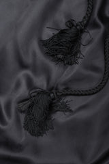 Recess Los Angeles Vintage Lei Di Lancetti Diamond Harlequin Metallic Lamé Fur Collar Coat