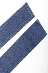 Recess Designer Consignment Vintage Leonard Double Breasted Denim Cocoon Car Coat Trench Los Angeles Resale