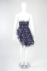 Recess Designer Consignment Vintage Leonard Silk Carnation Cocktail Dress Los Angeles Resale Recycled