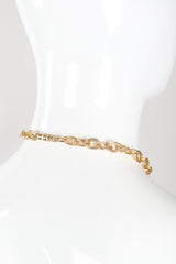 Recess Los Angeles Vintage Les Bernard Anchor Shell Mussel Charm Y Necklace