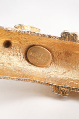 Recess Los Angeles Vintage Les Bernard Textured Anchor Cuff Bracelet