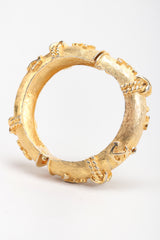 Recess Los Angeles Vintage Les Bernard Textured Anchor Cuff Bracelet