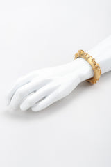 Recess Los Angeles Vintage Les Bernard Textured Anchor Cuff Bracelet