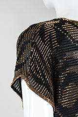 Recess Los Angeles Vintage Lillie Rubin Beaded Drop Waist Gown