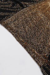 Recess Los Angeles Vintage Lillie Rubin Beaded Drop Waist Gown