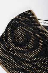 Recess Los Angeles Vintage Lillie Rubin Beaded Drop Waist Gown