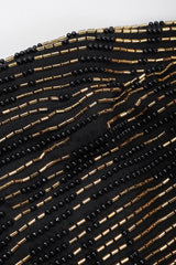 Recess Los Angeles Vintage Lillie Rubin Beaded Drop Waist Gown