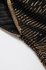 Recess Los Angeles Vintage Lillie Rubin Beaded Drop Waist Gown