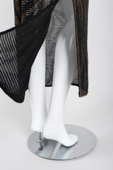 Recess Los Angeles Vintage Lillie Rubin Beaded Drop Waist Gown