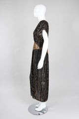 Recess Los Angeles Vintage Lillie Rubin Beaded Kimono Sleeve Gown