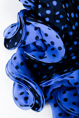 Vintage Lillie Rubin Cocktail Dress on Mannequin Ruffle at Recess