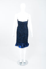 Vintage Lillie Rubin Cocktail Dress on Mannequin Back at Recess