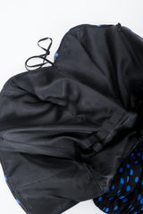 Vintage Lillie Rubin Cocktail Dress on Mannequin Bust Crop at Recess