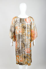 Vintage Lucie Ann Metallic Lamé Tunic Set on Mannequin Back at Recess Los Angeles