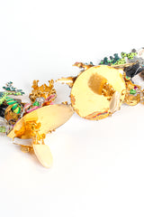 Vintage Lunch At The Ritz Fantasy Castle Tintagel Earrings clip back at Recess LA
