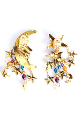 Vintage Lunch At The Ritz Milky Way Earrings backside at Recess Los Angeles