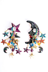 Vintage Lunch At The Ritz Milky Way Earrings at Recess Los Angeles