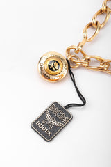 Recess Los Angeles MCM Charmed Gold Logo Chain Belt