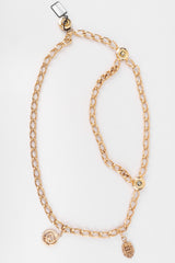 Recess Los Angeles MCM Charmed Gold Logo Chain Belt