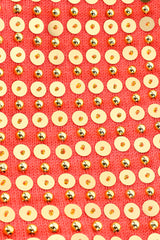 Cashmere sequin sweater dress by Michael Kors flat lay sequins and beads close @recessla