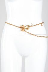 Recess Los Angeles Vintage Morris Moskowitz Golden Tiger Chain Belt