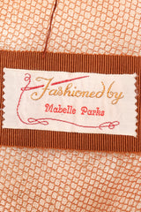 Recess Los Angeles Designer Consignment Vintage Mabelle Parks Millinery Woven Raffia Net Pom Pom Hat