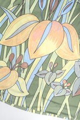 Recess Los Angeles Designer Consignment Vintage Mac Tac for Leonard Sunshine Jersey Plunge Iris Dress Resale Recycled