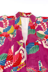 Vintage tropical tile kimono flat lay @recessla