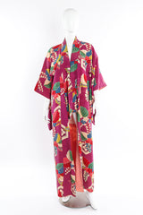 Vintage tropical tile kimono mannequin front arms down @recessla